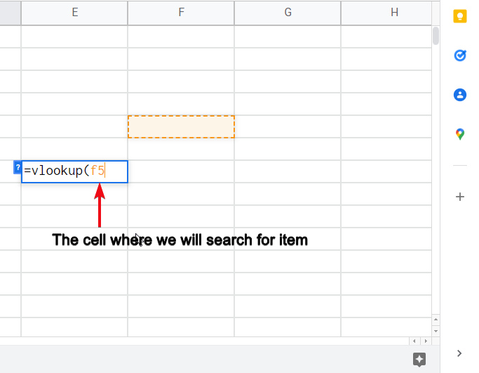 how to use vlookup in google sheets 3
