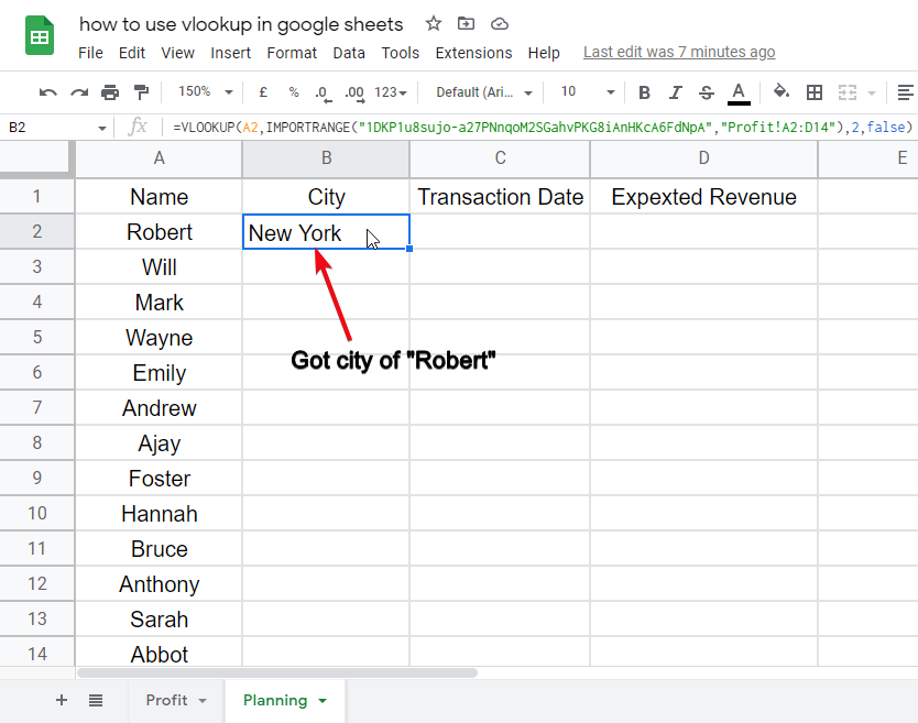 how to use vlookup in google sheets 36