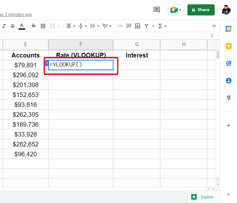 how to use vlookup in google sheets 43