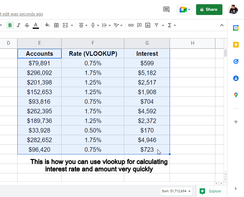 how to use vlookup in google sheets 50