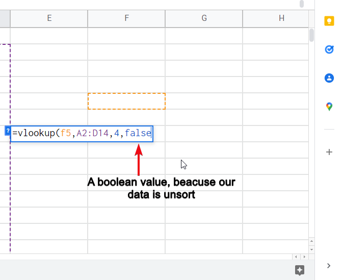 how to use vlookup in google sheets 6