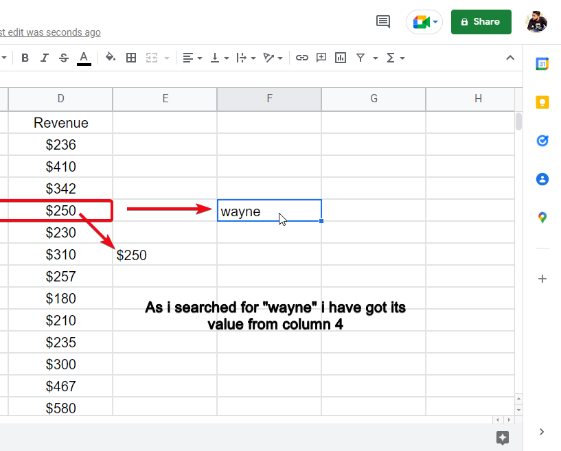 how to use vlookup in google sheets 8
