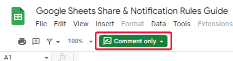 Google Sheets Share & Notification Rules Guide 8