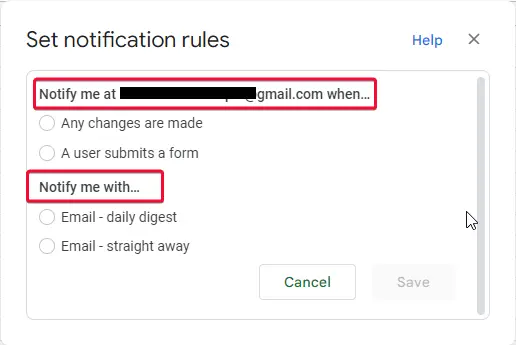 Google Sheets Share & Notification Rules Guide 11