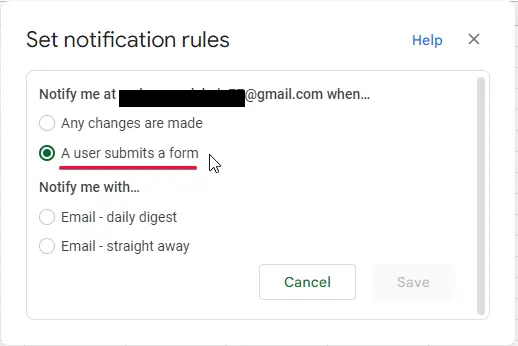 Google Sheets Share & Notification Rules Guide 13