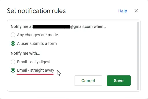 Google Sheets Share & Notification Rules Guide 15