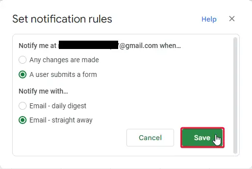 Google Sheets Share & Notification Rules Guide 16