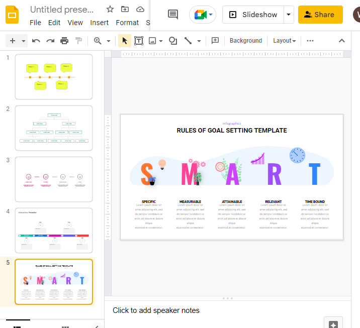 How to Delete Guides in Google Slides 1