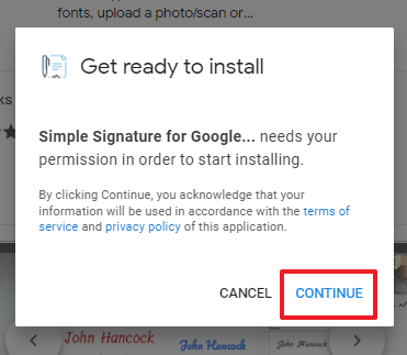 How to add signature in google docs 13