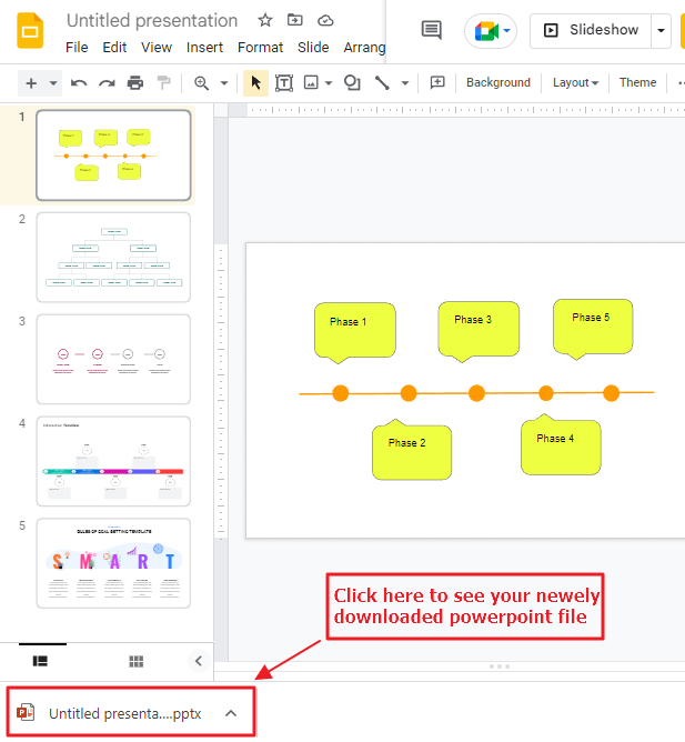How to convert google slides to PowerPoint 3