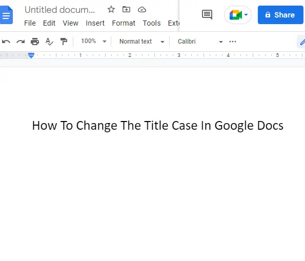 Small Caps Google Docs 11