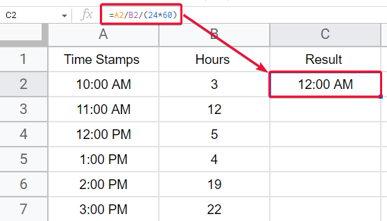 how to Add Time in Google Sheets 20
