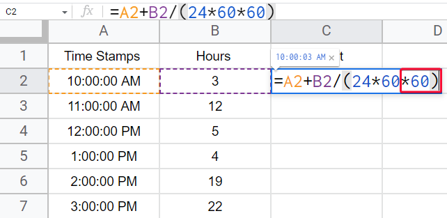 how to Add Time in Google Sheets 21