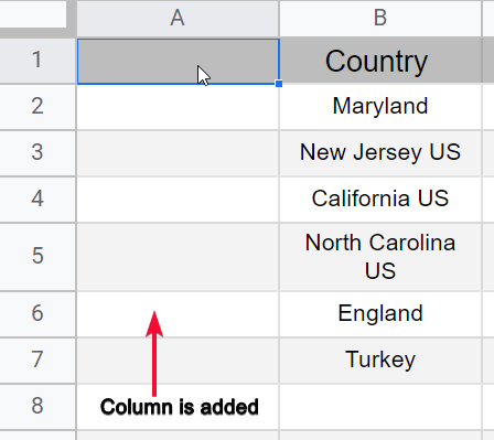 how to Flip or reverse data order in Google Sheets 17