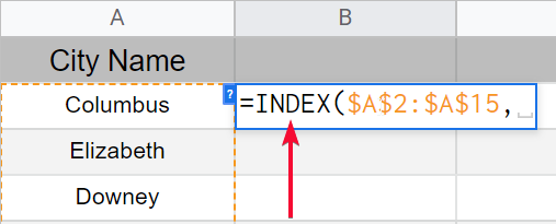 how to Flip or reverse data order in Google Sheets 25