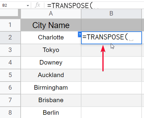 how to Flip or reverse data order in Google Sheets 33