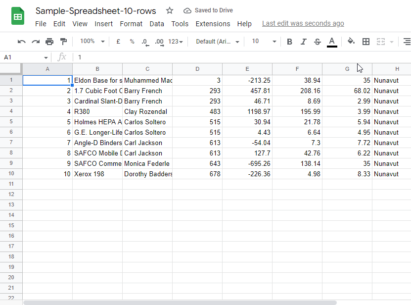 how to Import CSV files to Google Sheets 21