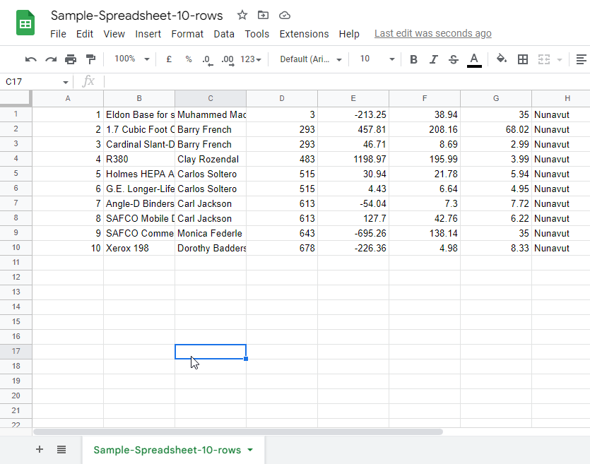 how to Import CSV files to Google Sheets 10