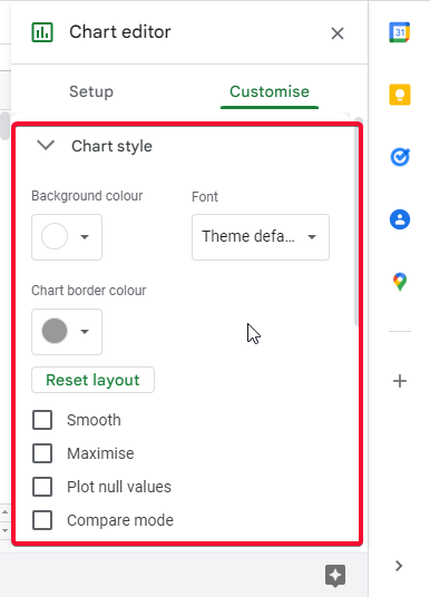 how to Make Line Charts in Google Sheets 31