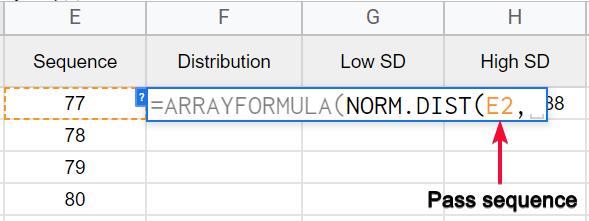 how to Make a Bell Curve in Google Sheets 15