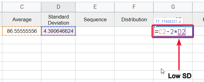how to Make a Bell Curve in Google Sheets 20