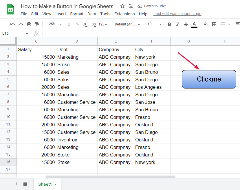 how to Make a Button in Google Sheets 32