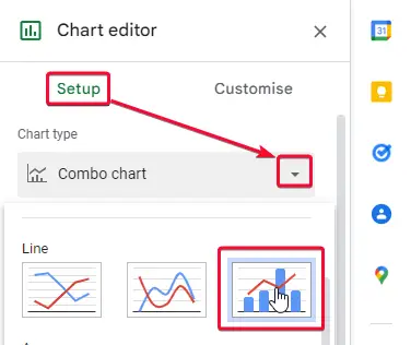 how to Make a Pareto Chart in Google Sheets 13