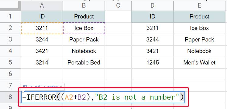 how to Use IFNA Function in Google Sheets 19