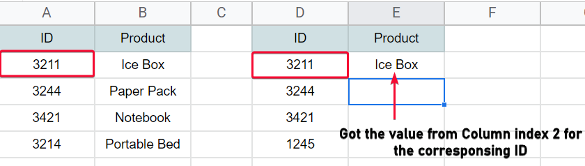 how to Use IFNA Function in Google Sheets 7