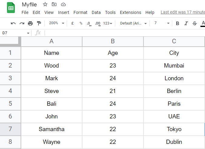 how to Use IMPORTRANGE Function in Google Sheets 19