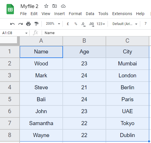 how to Use IMPORTRANGE Function in Google Sheets 20