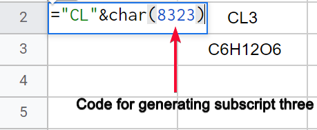 how to add subscripts and superscripts in google sheets 21