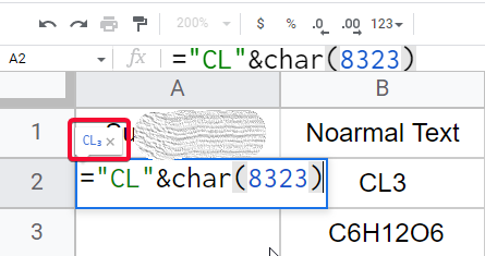 how to add subscripts and superscripts in google sheets 22