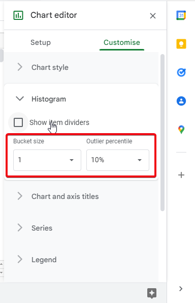 how to make a histogram in google sheets 8
