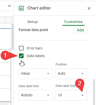 how to make beautiful charts in google sheets 3.2