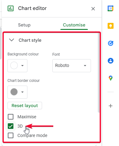 how to make beautiful charts in google sheets 3.3