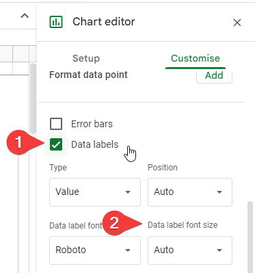 how to make beautiful charts in google sheets 4.2