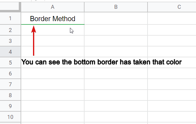 how to underline in google sheets 15