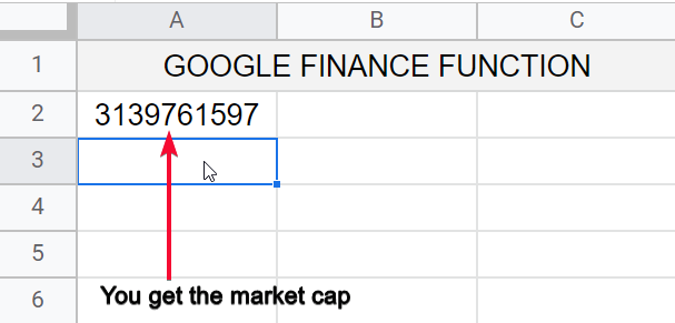how to use Google Finance Function in Google Sheets 20