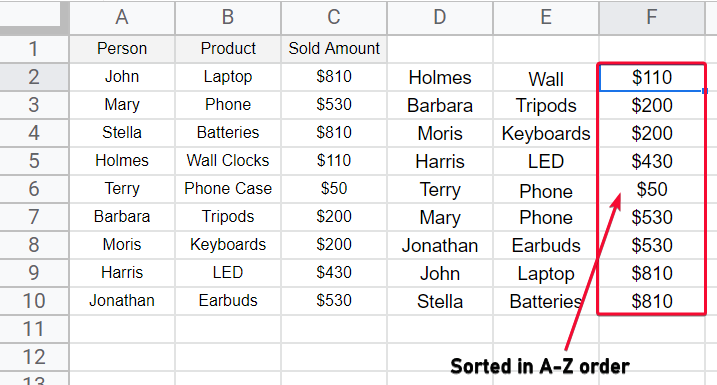 how to use SORTN Function In Google Sheets 17