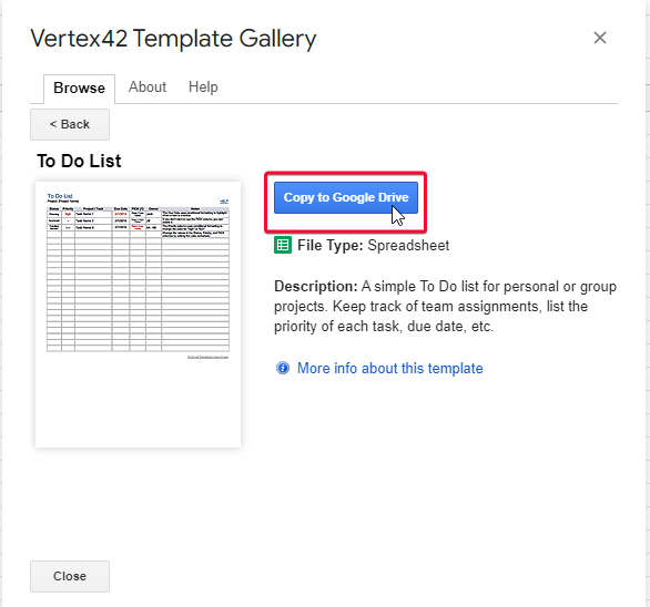 project Management Templates in Google Sheets 30