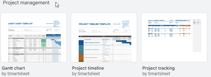 project Management Templates in Google Sheets 7