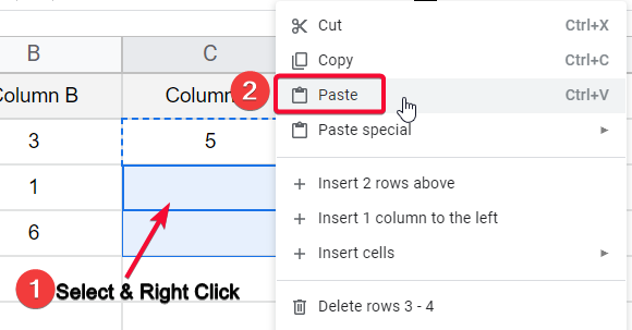what are Absolute and relative cell references in Google Sheets 5