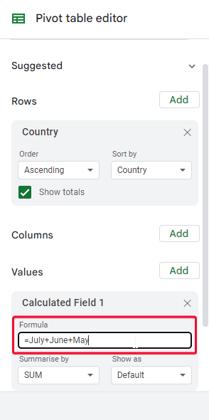How to Add Calculated Fields in Google Sheets 26