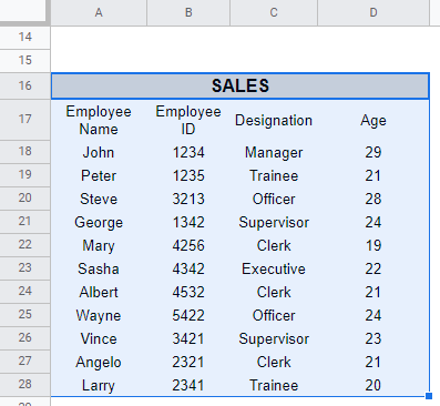 How to Generate a Table of Contents in Google Sheets 14