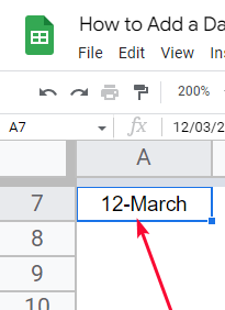 how to Add a Date Picker in Google Sheets 10