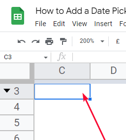how to Add a Date Picker in Google Sheets 17