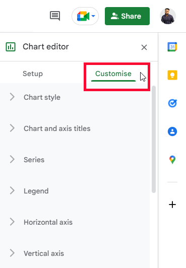 how to Add a Trend Line in Google Sheets 12