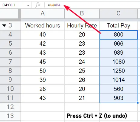 how to Convert Formulas to Values in Google Sheets 12