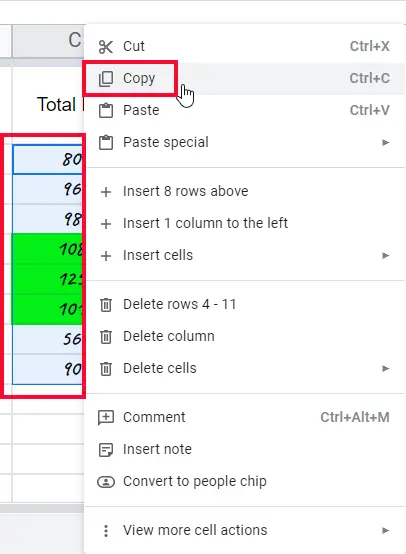 how to Convert Formulas to Values in Google Sheets 23